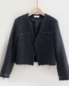 MERCI, tweed jacket