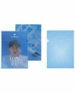 [DIVE INTO YOU]_A4 POSTER & L HOLDER SET